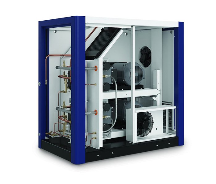 scroll-oilfree-air-compressor-duplex-open